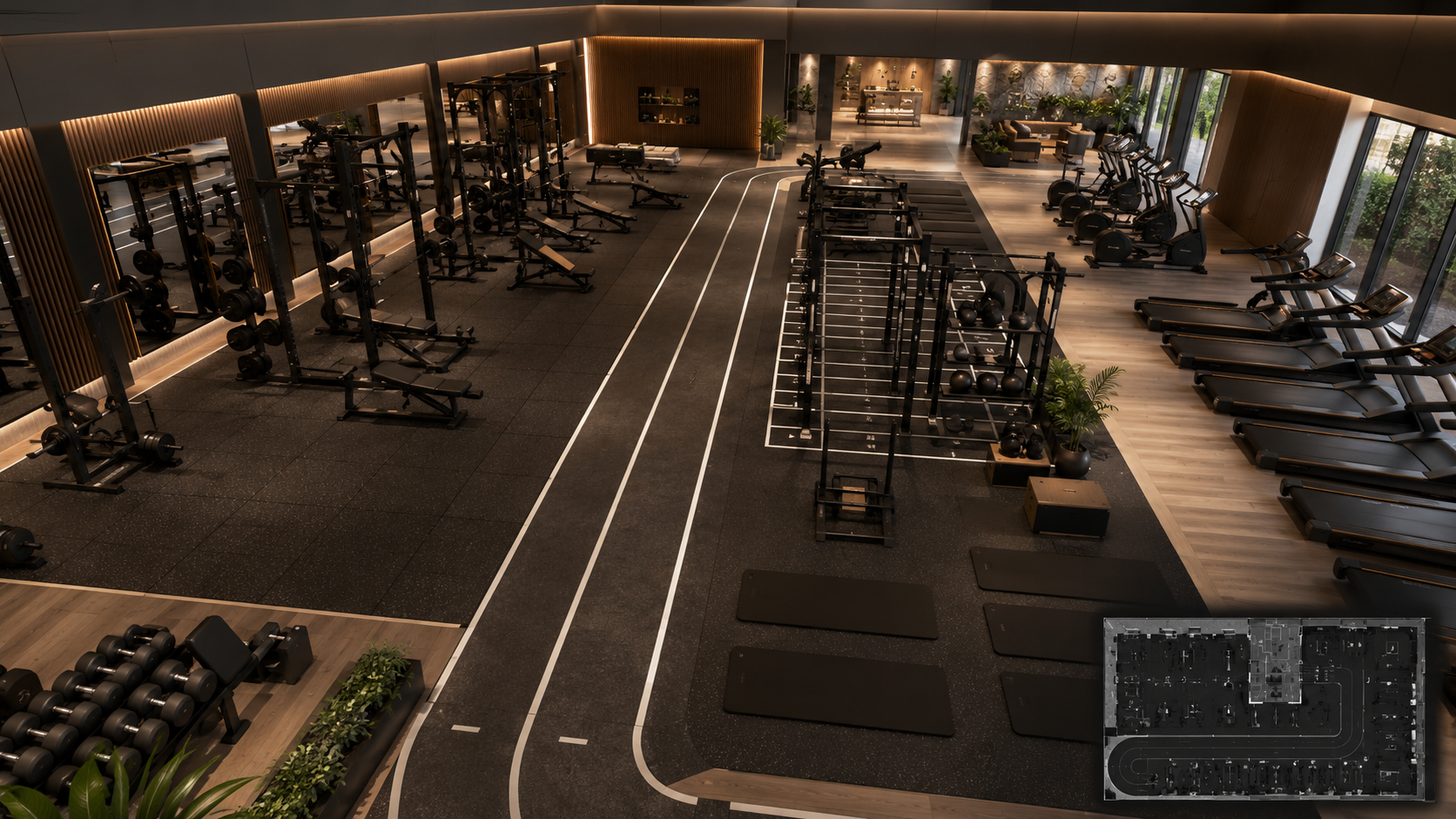 3D gym design GymNest