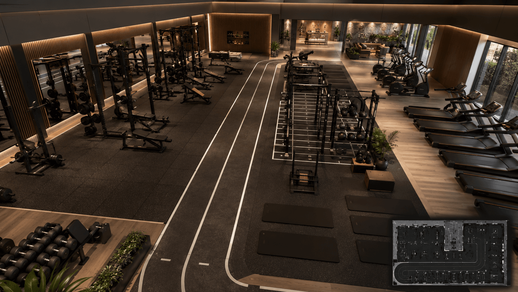Design gym 3D