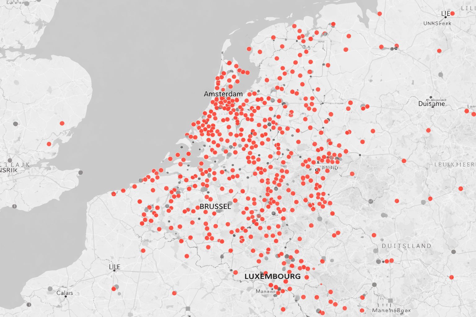 Fitness installatie en gym installatie Benelux - Nederland, België, Luxemburg