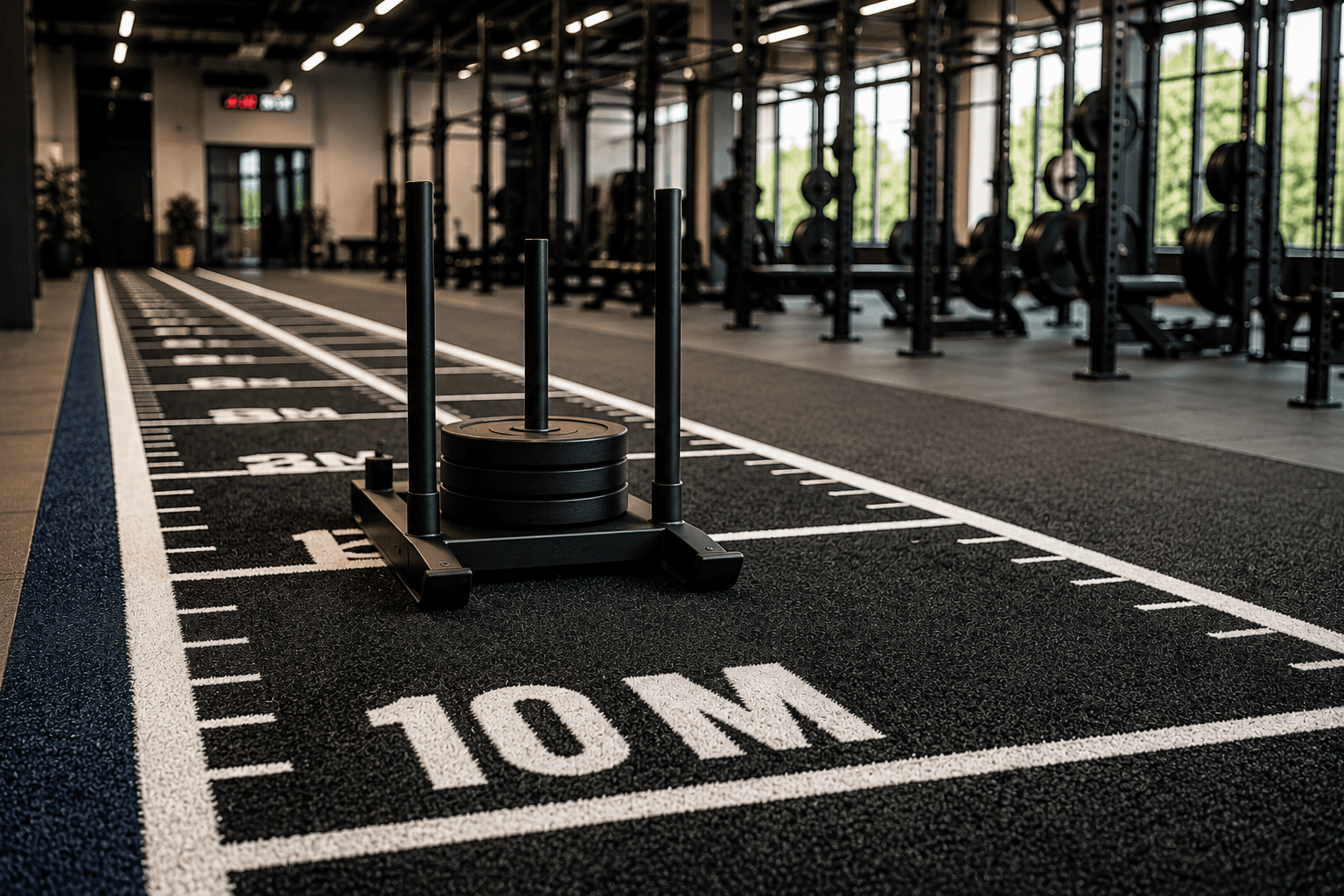 HYROX en sled zones